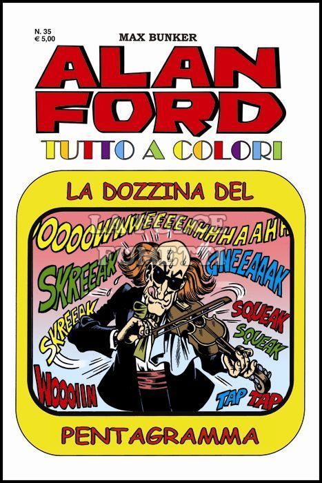 ALAN FORD TUTTO A COLORI #    35: LA DOZZINA DEL PENTAGRAMMA